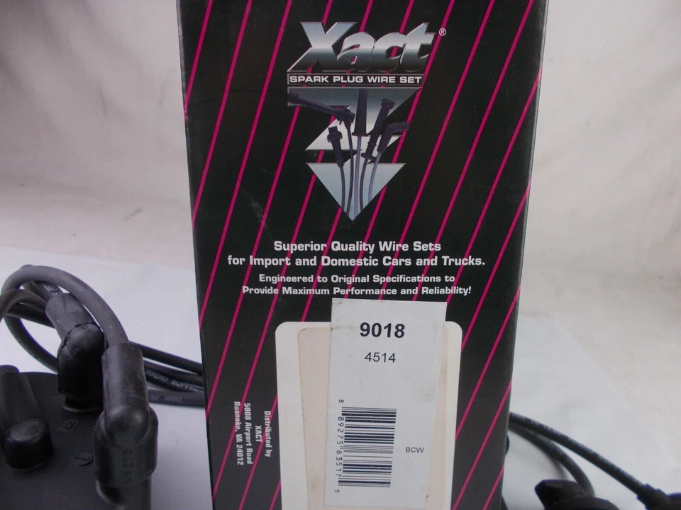 Juego de cables de bujía-LSi Xact 9018 se adapta; Geo Prizm y Toyota Corolla Celica Foto 4 de 4