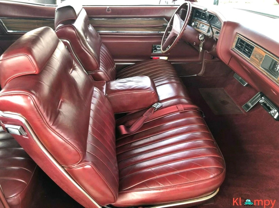 1970-е GM Cadillac Eldorado трансформируемый задний ремень безопасности натяжитель и пряжка * красный * - Изображение 4 из 4