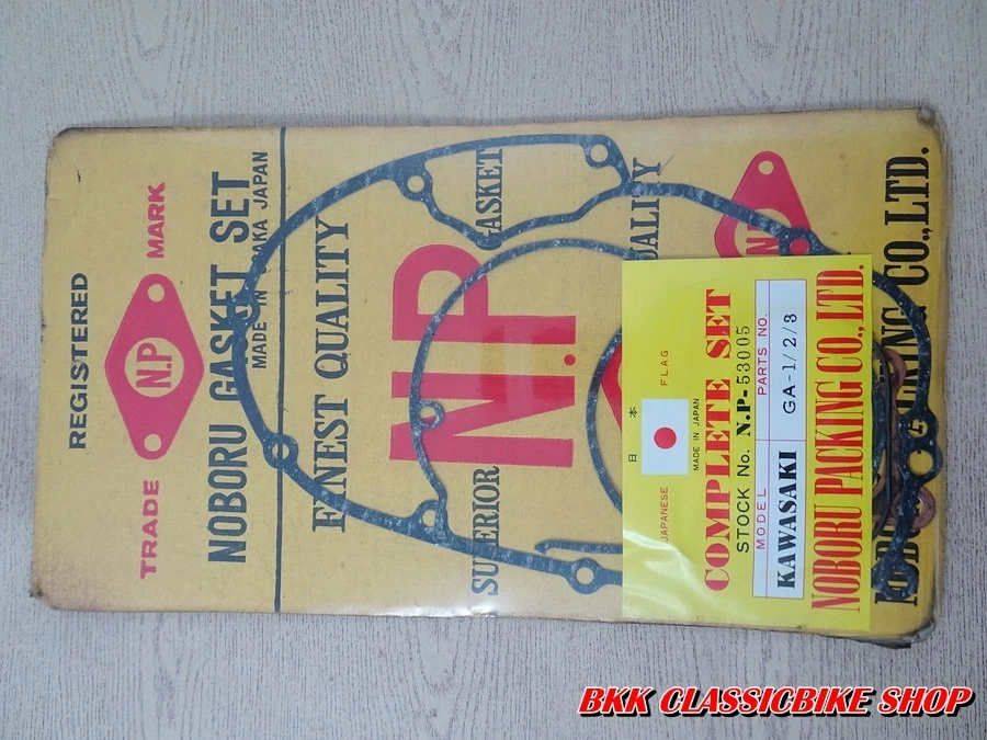 Genuine KAWASAKI GA1 GA2 GA3 Complete Gasket Set NP NOBORU NOS - Изображение 2 из 4