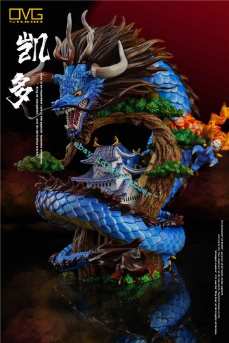 Omg Studio One Piece King Dragon Kaido Gk Collector Resin Painted Limited Statue Ebay