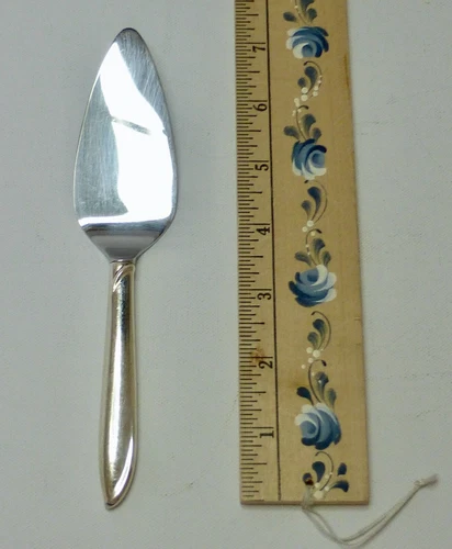 Vintage International SILVER RHYTHM Sterling Cheese Server Stainless Blade