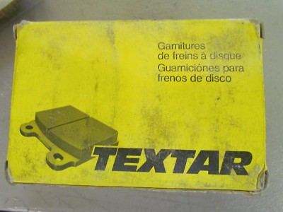 New T-422 Textar 21035 155 118 0 4 Non Asbestos Brake Pad Set Daimler Benz