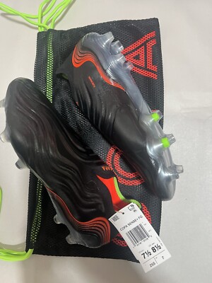 Adidas Copa Sense+ FG Black boots Cleats Soccer Shoes GW3608 Men s 7.5