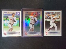 Steven Kwan Rainbow Foil Rookie Debut RC 2022 Topps Update Series #US54 + Base
