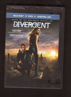 Divergent DVD Shailene Woodley Theo James Ashley Judd
