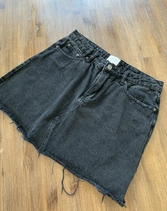 black denim skirt 12