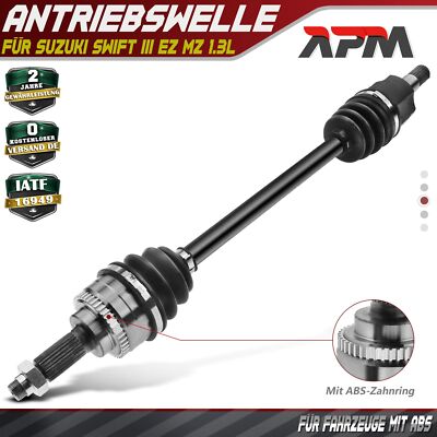 Antriebswelle Vorne Links Mit ABS Ring Schaltgetriebe für Suzuki Swift III EZ MZ