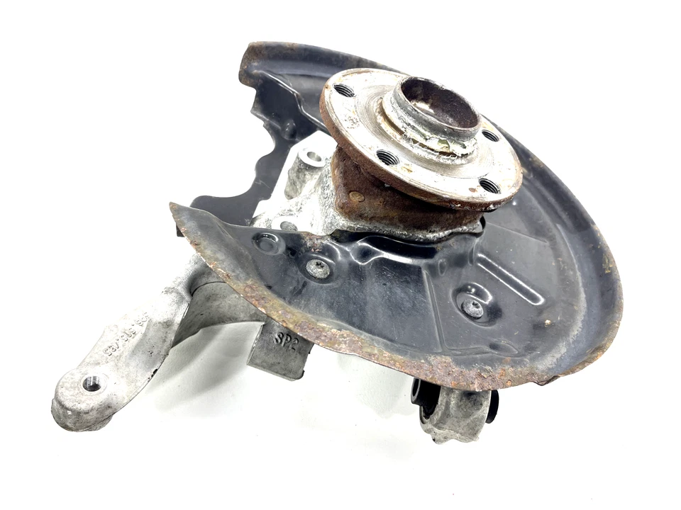 2016-2024 AUDI S3 QUATTRO REAR LEFT SIDE SPINDLE KNUCKLE HUB W WHEEL BEARING - Image 3 of 4