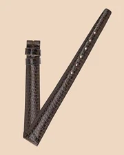 Universal Geneve 11mm x 9mm Vintage Brown Lizard Strap