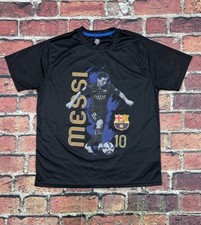 FC Barcelona FCB Official Product Jersey T Shirt Lionel Messi Soccer Men’s XL