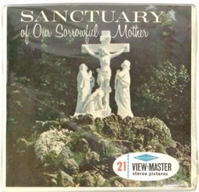 SANCTUARY OF OUR SORROWFUL MOTHER OREGON 3d View-Master 3 Reel Packet NEW SEALED