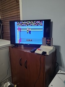 WCW World Championship (NES, 1990) Cartridge Only Working Pics!