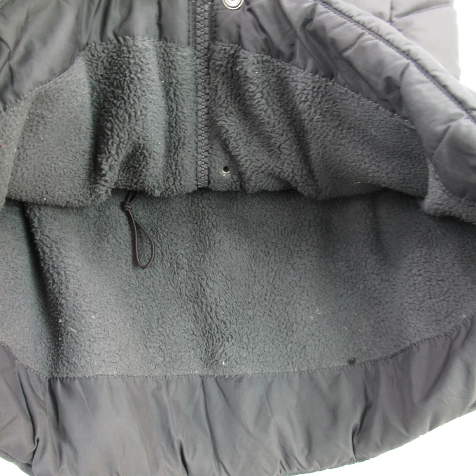 J. Crew Jacket Womens XS Puffer Vest Sleeveless Gray Full Zip Down Lightweight - Image 3 of 4