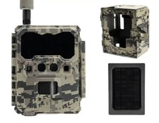 Black Gate R4G Gen 2 No Glow Multi Network LTE Trail Camera Lock Box Solar Kit