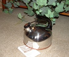 NOS Revere Ware Copper Clad 2  1/3 Qt. Tea Kettle No. 2701 *NEW*