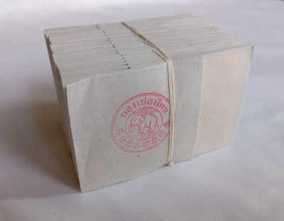 Konvolut 500 Blattgold 24K Premium Thailand (Stempel Elefant) Kunst, Vergoldung, Luxus