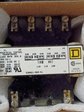 SQUARE D 9070 E0-1 Control INSUSTRIAL CONTROL TRANSFORMER 0.35kVA 60HZ