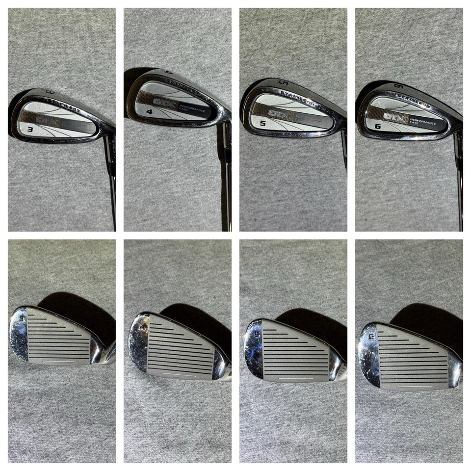 Affinity GTX Golf Irons Set 3-PW Steel  Shafts RH Golf Clubs Barely Used - Image 3 of 4