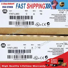 New Allen-Bradley 1747-L553 SLC500 5/05 CPU Processor Unit 1747L553 US Free Tax
