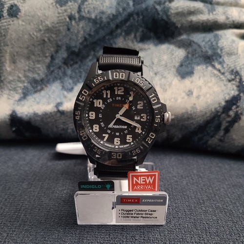 Timex TW4B26300 Expedition Rugged 42mm Fabric Strap Watch New! Water Resistant