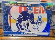 2025-26 Upper Deck Tracking Systems Joseph Woll Toronto Maple Leafs #TS-20