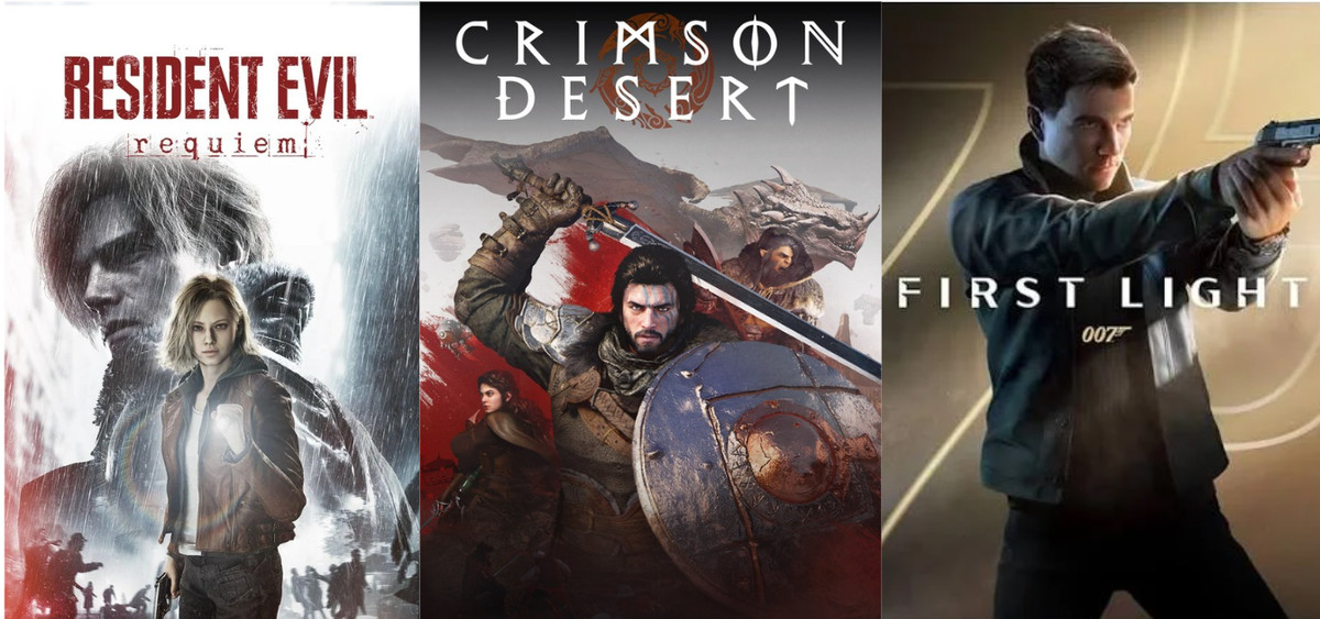 Resident Evil Requiem + Crimson Desert + 007 First Light Steam Offline Pack