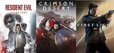 Resident Evil Requiem + Crimson Desert + 007 First Light Steam Offline Pack