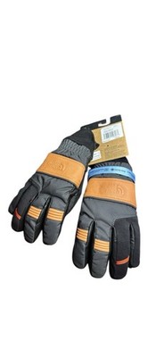 The North Face Montana Pro SG GTX Gloves Small Asphalt Grey GORE-TEX