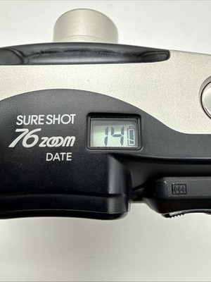 Canon Sure Shot 76 Zoom 35mm Point & Shoot Film Camera for sale