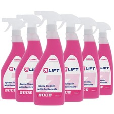 Cleenol LIFT Spray Cleaner + Bactericide D10 – 6 × 750ml