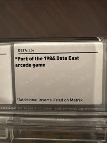 New NES Cobra Command 1988 Factory Sealed WATA 9.2 H-Seam Graded Nintendo Game