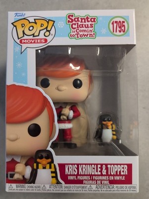 Funko Pop Kris Kringle & Topper #1795 - Santa Claus Is Coming To Town - NEU