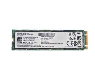 256GB Dell Lite-On SATA 6 Gb/s M.2 SSD / CV8-8E256-11 / 0WJT50