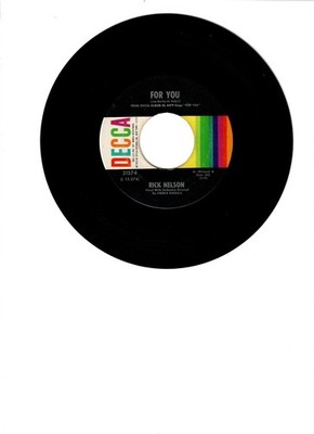 1964    FOR  YOU -  RICK  NELSON