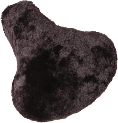 Harrys-Collection Fahrradsattelbezug aus Merino Lammfell