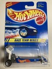 HOT WHEELS 1995 278 DRAGSTER RACE TEAM SERIES TOP FUEL NHRA METAL BASE BLUE