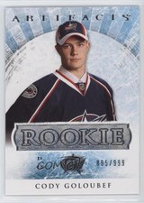 2012-13 Upper Deck Artifacts 895/999 Cody Goloubef #165 5r8