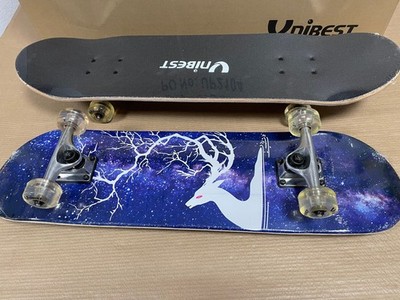 Skateboard Funboard Holzboard von Unibest 80x20 cm (2)