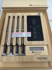 MEATER Block MT-MB01 WiFi Smart Wireless Meat Thermometer 4 Probes