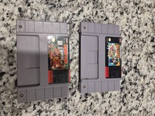 ​SNES Bundle: Donkey Kong Country + Super Mario All-Stars Authentic Untested
