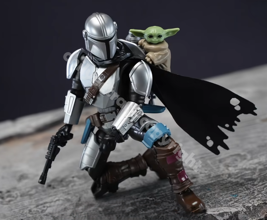 Blokees STAR WARS CClite Edition 01 MANDALORIAN GROGU Model Kit