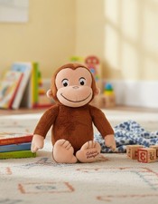 Monkey Stuffed Animal Plush, 8 Inches, Multi-Color, Soft Textures