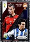 2014 PANINI PRIZM WORLD CUP MATCHUPS #19 CRISTIANO RONALDO/LIONEL MESSI