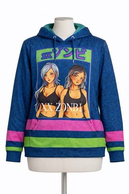 Kin Custom Zonbi Anime Hoodie Size Xl Sexy Anime Girls Custom Hoodie Color Hip H