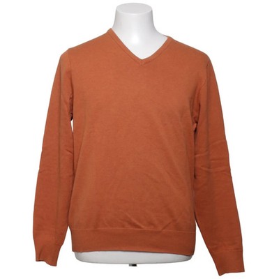 Berkeley, Pullover, Größe: L, Orange, Baumwolle, Einfarbig, Feinstrick #cHg