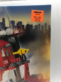 LEGO 7046 World City Fire Command Ship New Sealed