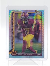TERRY MCLAURIN 2025 TOPPS CHROME  PRISM REFRACTOR COMMANDERS Q5692