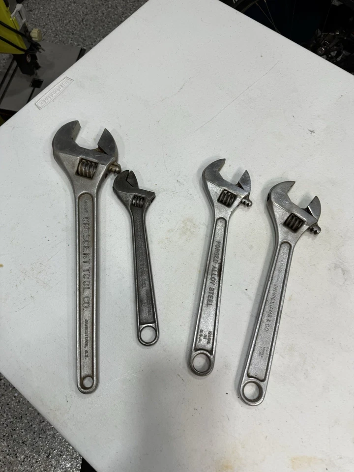 4 件可调节扭矩 JH WILLIAMS CRESCENT CRESTOLOY 12 英寸 10 英寸 15 英寸 — 第 2/4 张图片