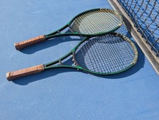 2 Vintage Prince Graphite Tennis Rackets / No gromments Excellent Condition