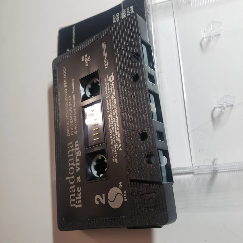 Madonna: Like a Virgin Cassette Tape - Image 4 of 4